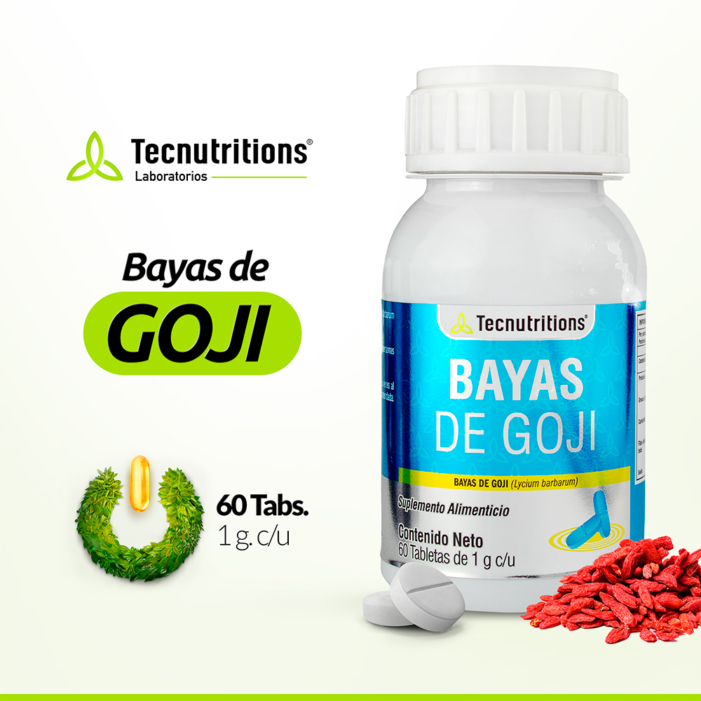 Foto 3 pulgar | Suplemento Tecnutritions Bayas de Goji