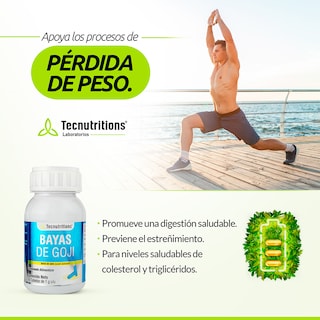 Foto 4 | Suplemento Tecnutritions Bayas de Goji
