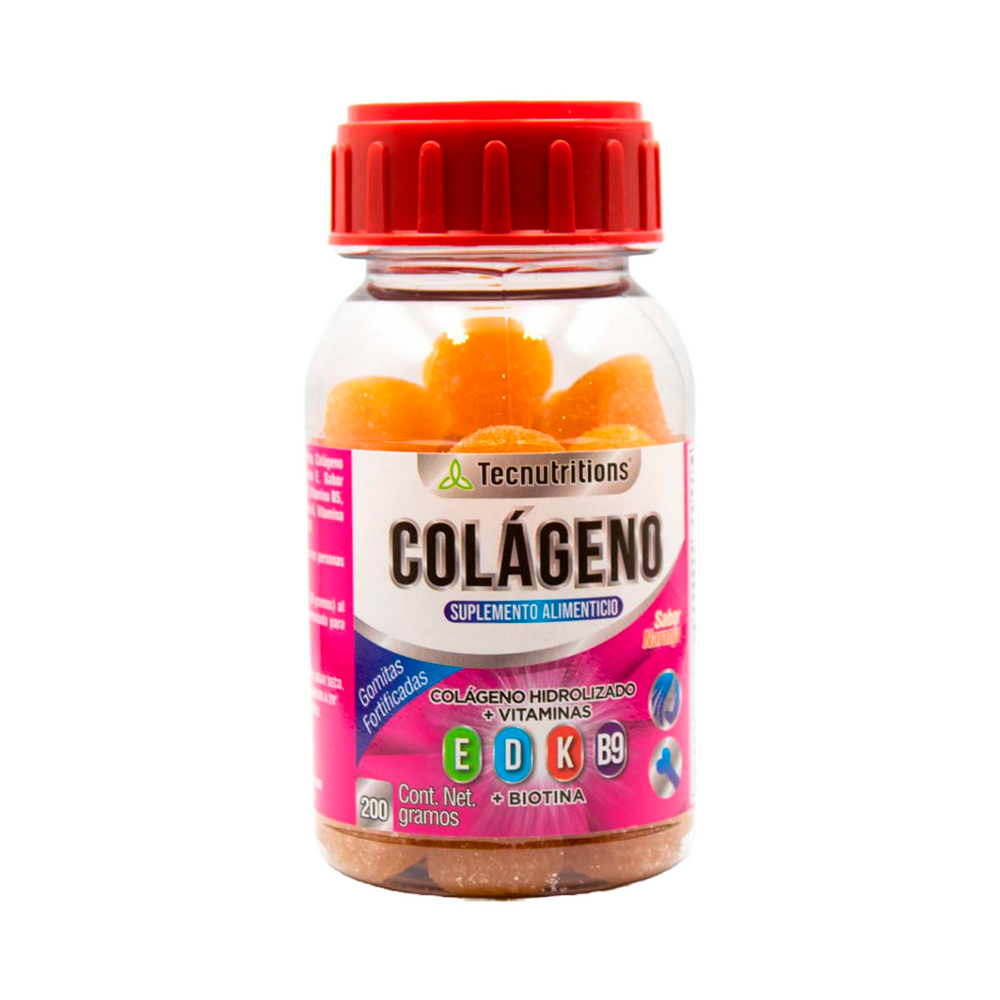 Suplemento Tecnutritions Gomitas de Colágeno