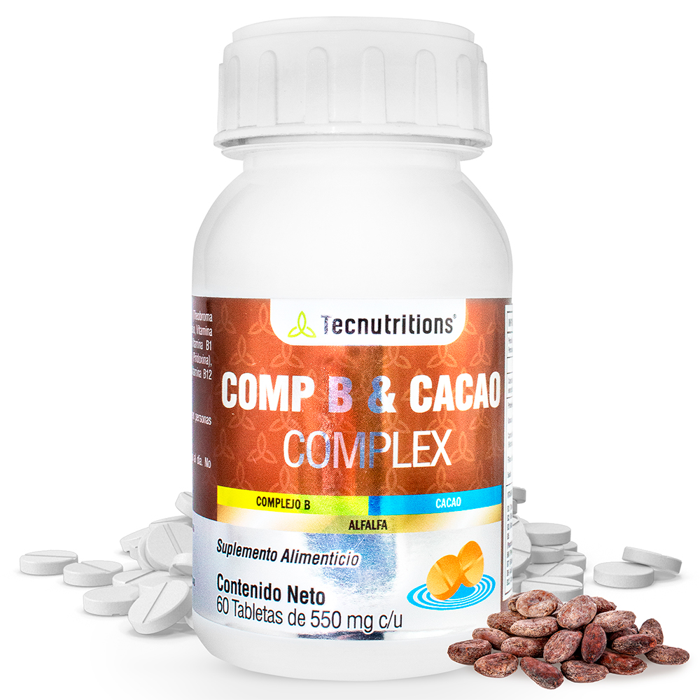 Foto 1 | Suplemento Tecnutritions Comp B y Cacao Complex