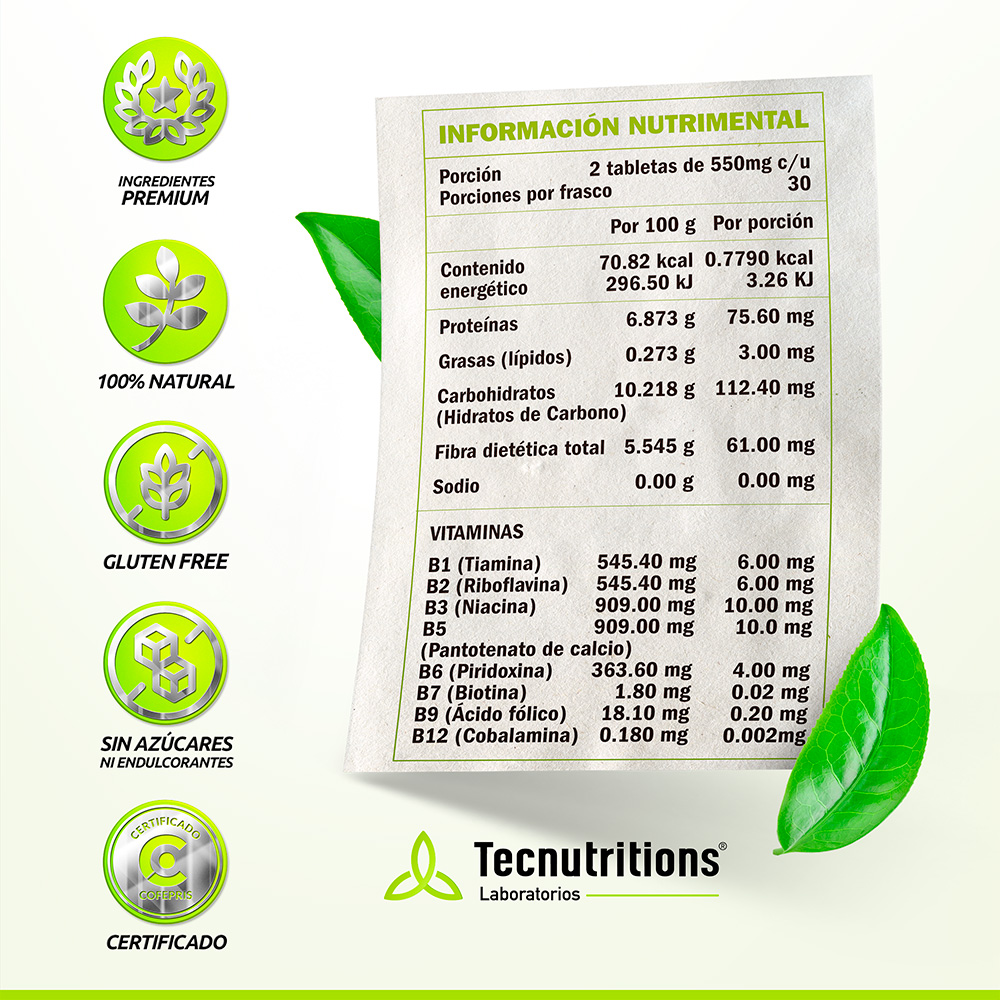 Foto 5 pulgar | Suplemento Tecnutritions Comp B y Cacao Complex