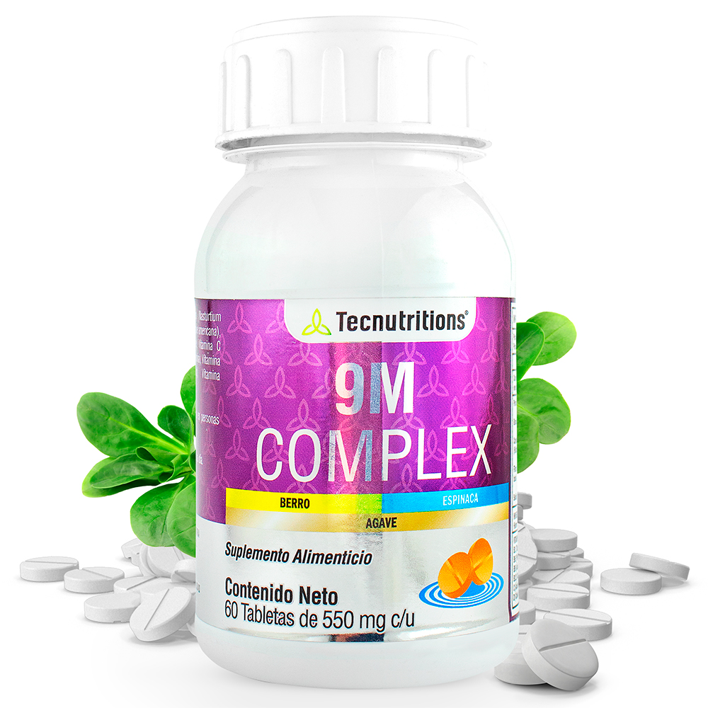 Foto 2 pulgar | Suplemento Tecnutritions 9 M Complex