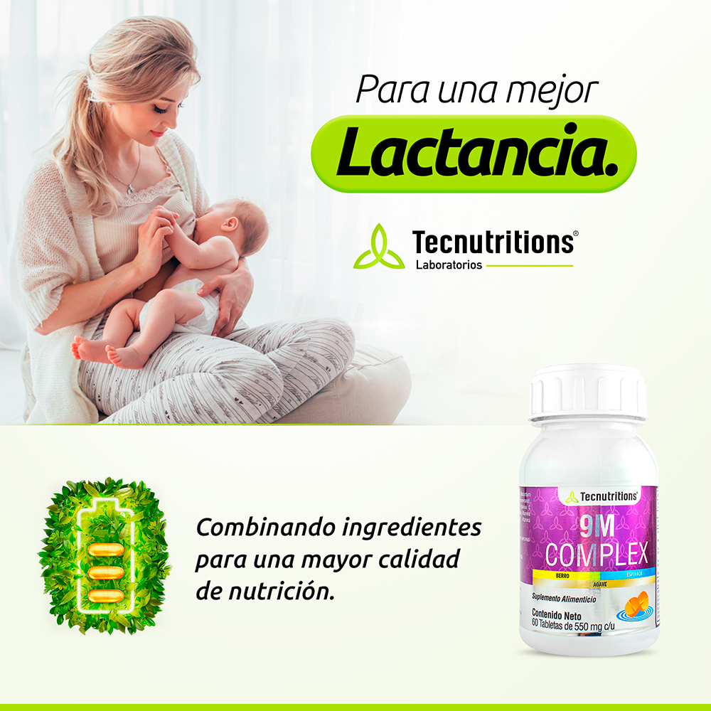Foto 4 pulgar | Suplemento Tecnutritions 9 M Complex