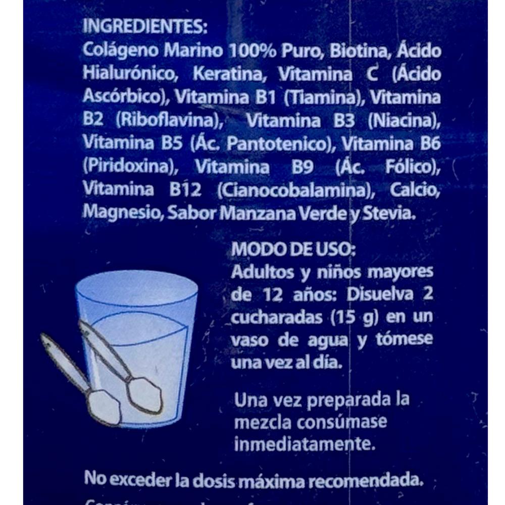 Foto 4 pulgar | Colágeno Marino Manzana Verde 1.1 Kg Ypenza
