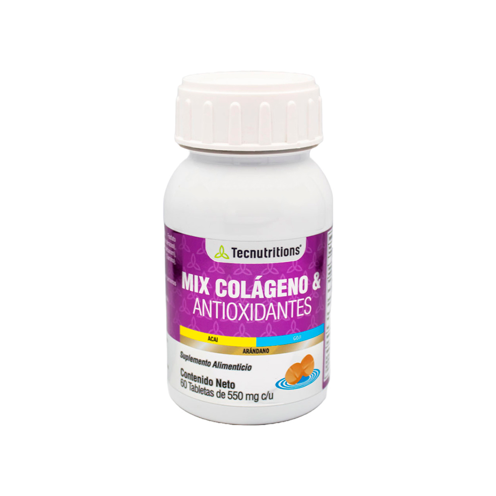 Suplemento Tecnutritions Mix Colágeno Y Antioxidantes