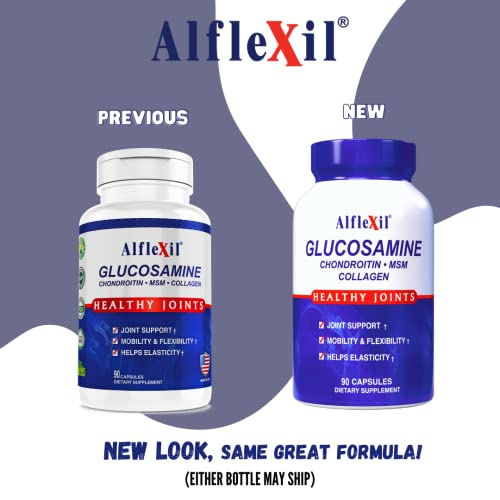 Foto 4 pulgar | Suplementos Dietéticos Alflexil Glucosamina Condroitina Msm Col - Venta Internacional.