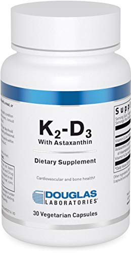 Foto 2 pulgar | Complemente El K2-d3 De Douglas Laboratories Con Astaxantina 30 Ca - Venta Internacional.
