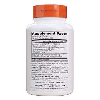 Foto 2 | Suplemento Doctor's Best Curcumina A Partir De Cúrcuma 1000 Mg 120 T - Venta Internacional.