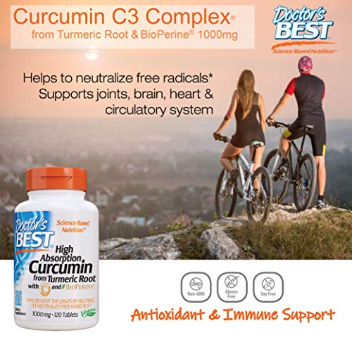Foto 5 pulgar | Suplemento Doctor's Best Curcumina A Partir De Cúrcuma 1000 Mg 120 T - Venta Internacional.