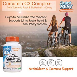 Foto 4 | Suplemento Doctor's Best Curcumina A Partir De Cúrcuma 1000 Mg 120 T - Venta Internacional.