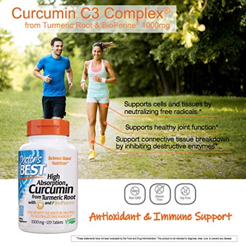 Foto 7 pulgar | Suplemento Doctor's Best Curcumina A Partir De Cúrcuma 1000 Mg 120 T - Venta Internacional.