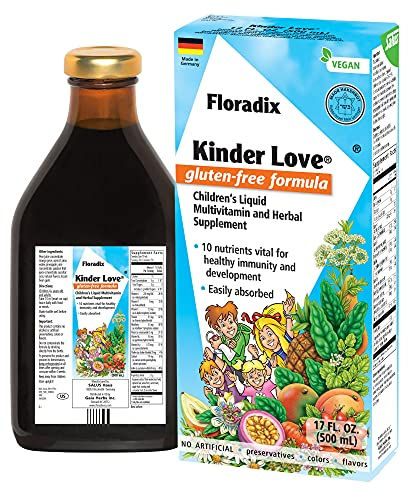 Foto 2 pulgar | Multivitamínico Líquido Floradix Kinder Love Vegan 500 Ml - Venta Internacional.