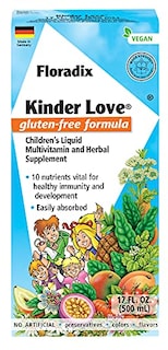 Foto 4 | Multivitamínico Líquido Floradix Kinder Love Vegan 500 Ml - Venta Internacional.