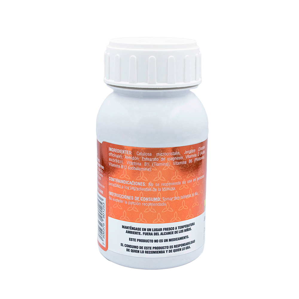 Foto 4 | Suplemento Tecnutritions Jengibre 60 Tabletas