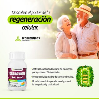 Foto 3 | Suplemento Tecnutritions Células Madre 60 Tabletas
