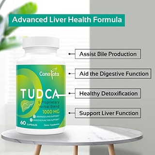 Foto 6 | Suplementos Canarata Tudca Liver Support 1000 mg 60 Cápsulas - Venta Internacional