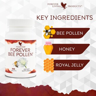 Foto 2 | Suplemento Forever Living Bee Pollen 100 Tabletas
