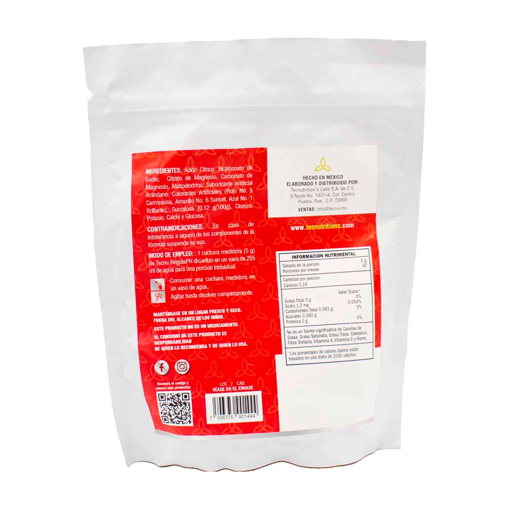 Foto 3 pulgar | Suplemento Tecnutritions Regula pH 150 g