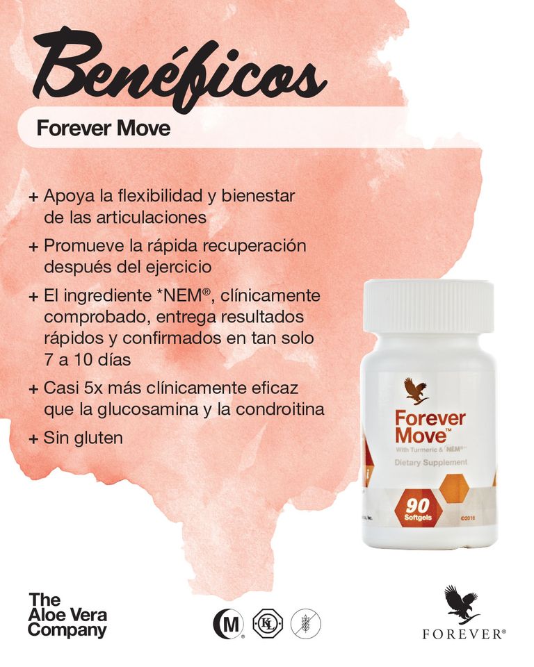 Foto 5 pulgar | Suplemento Natural Forever Living Forever Move