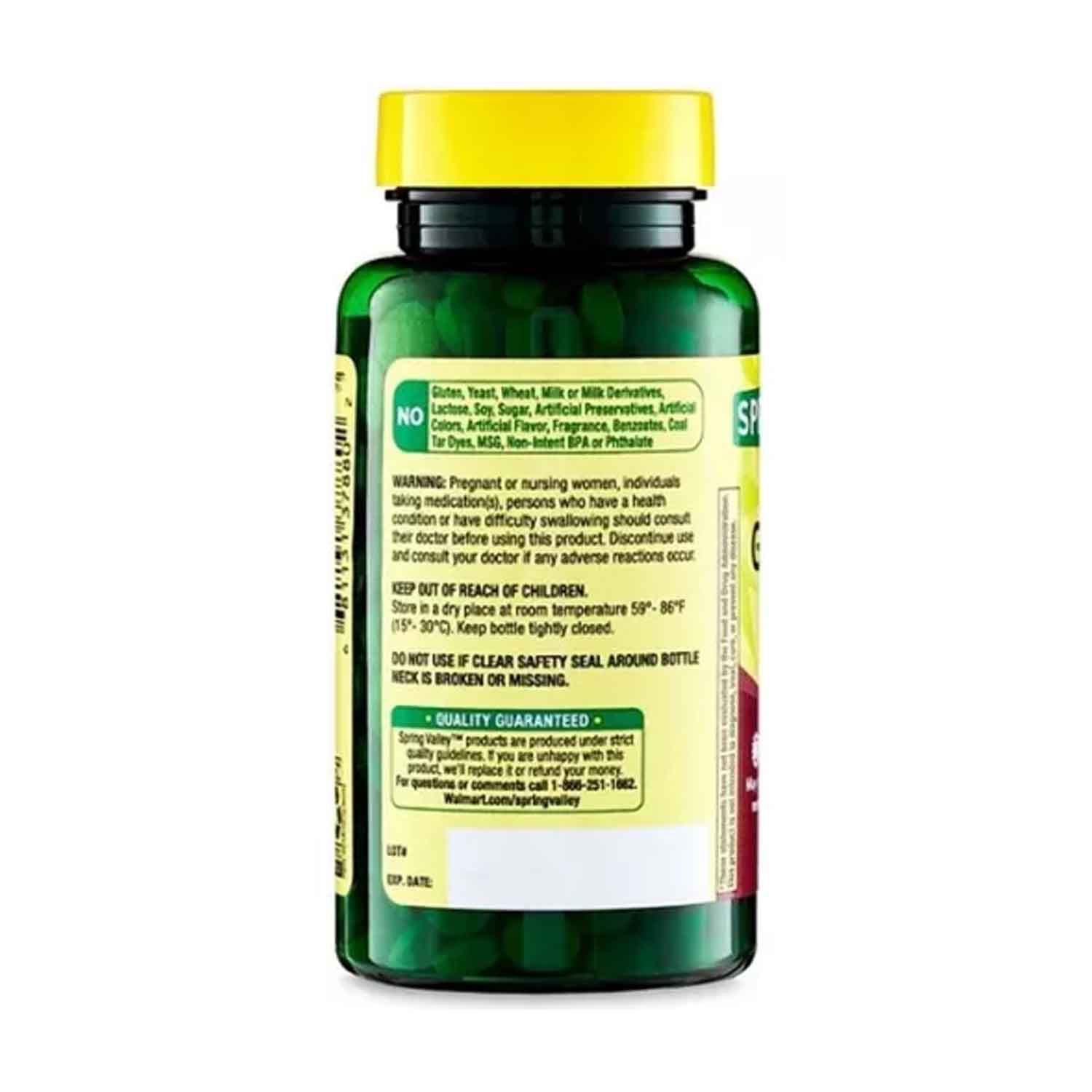 Foto 5 pulgar | Ginkgo Biloba 60 Mg Spring Valley 240 Cápsulas