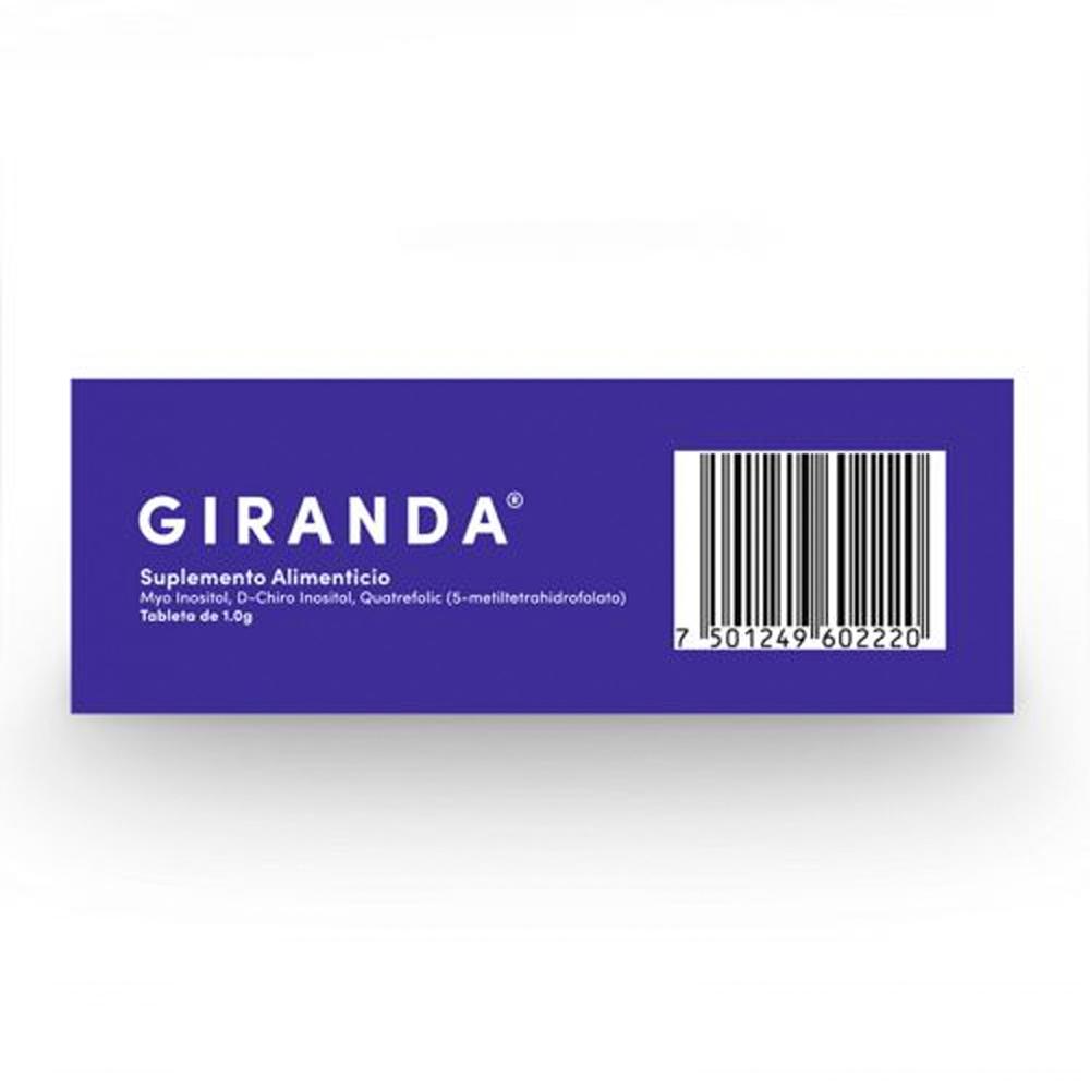 Foto 4 pulgar | Suplemento Giranda 60 Tabletas