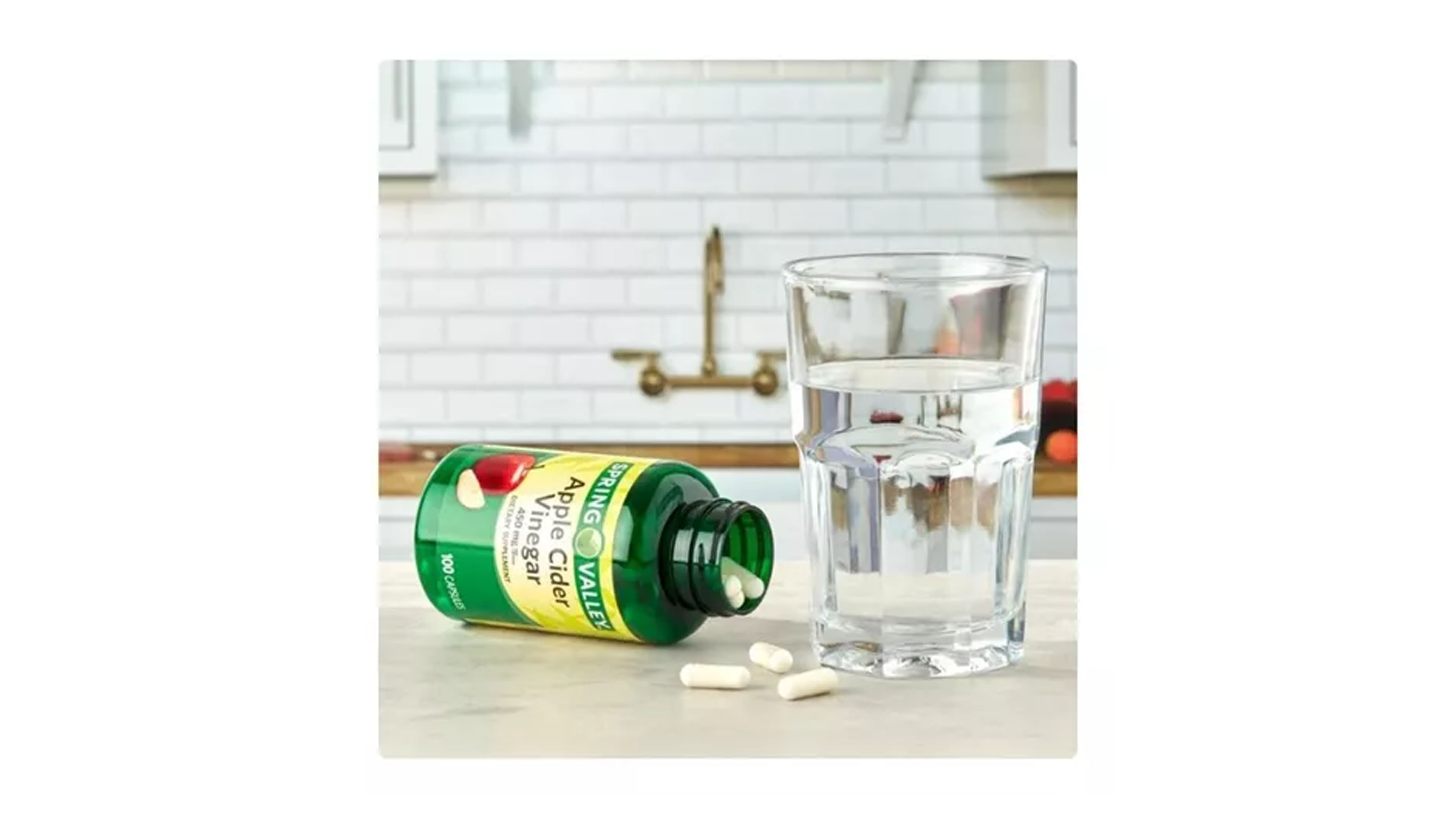 Foto 5 | Vinagre de Sidra de Manzana 450mg Spring Valley 100 Cápsulas