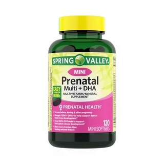 Foto 4 | Multivitamínico Prenatal + Dha Spring Valley 120 Softgels + Zinc