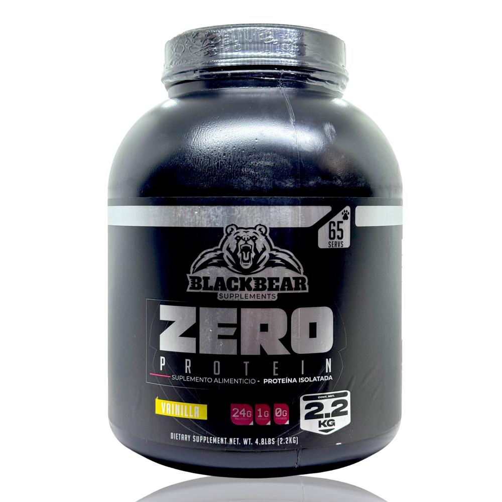 Foto 2 pulgar | Proteína Zero Carbs 2.2 Kg Vainilla 65 Serv Isolatada Blackbear