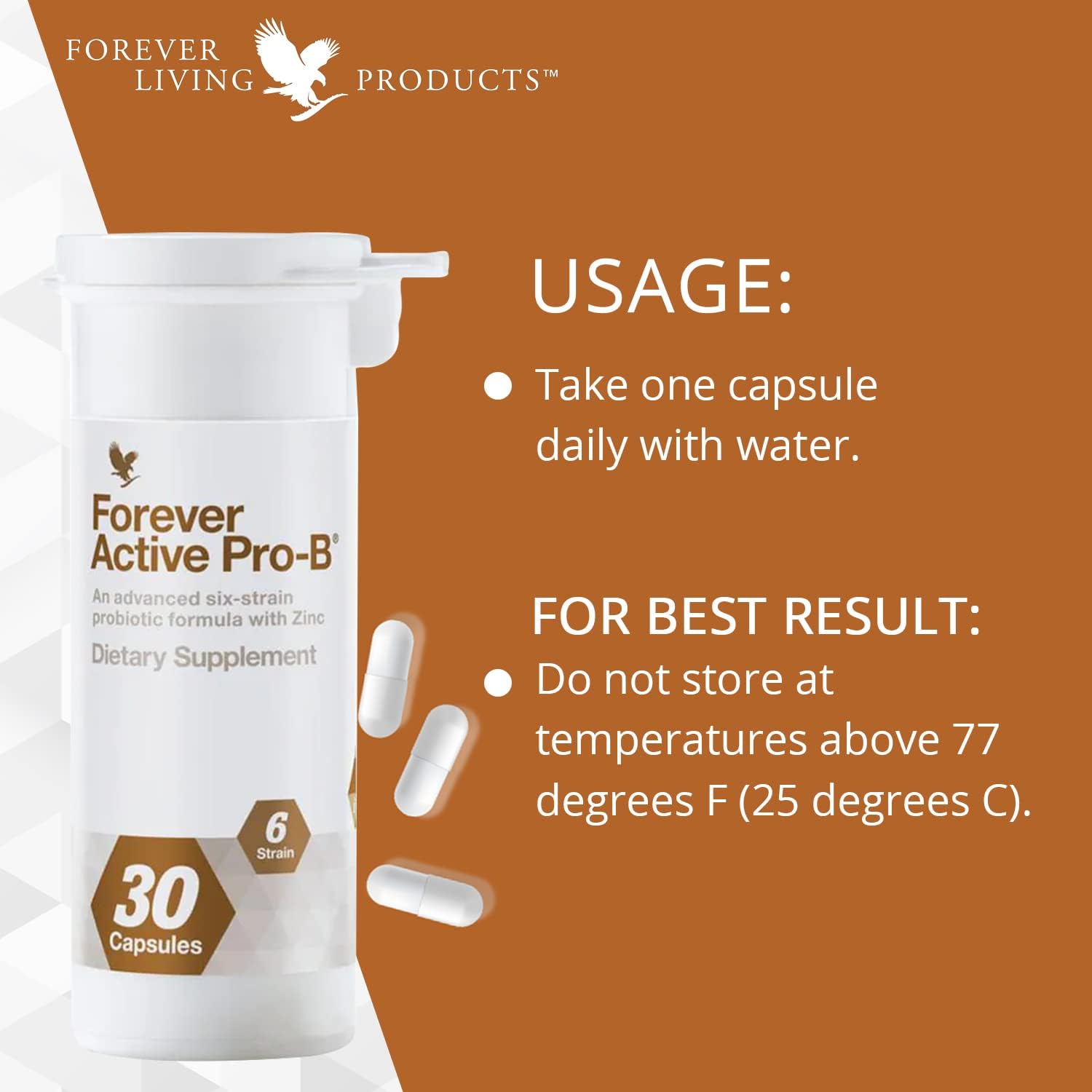 Foto 4 pulgar | Suplemento Especial Probióticos Forever Living Forever Active Pro-B