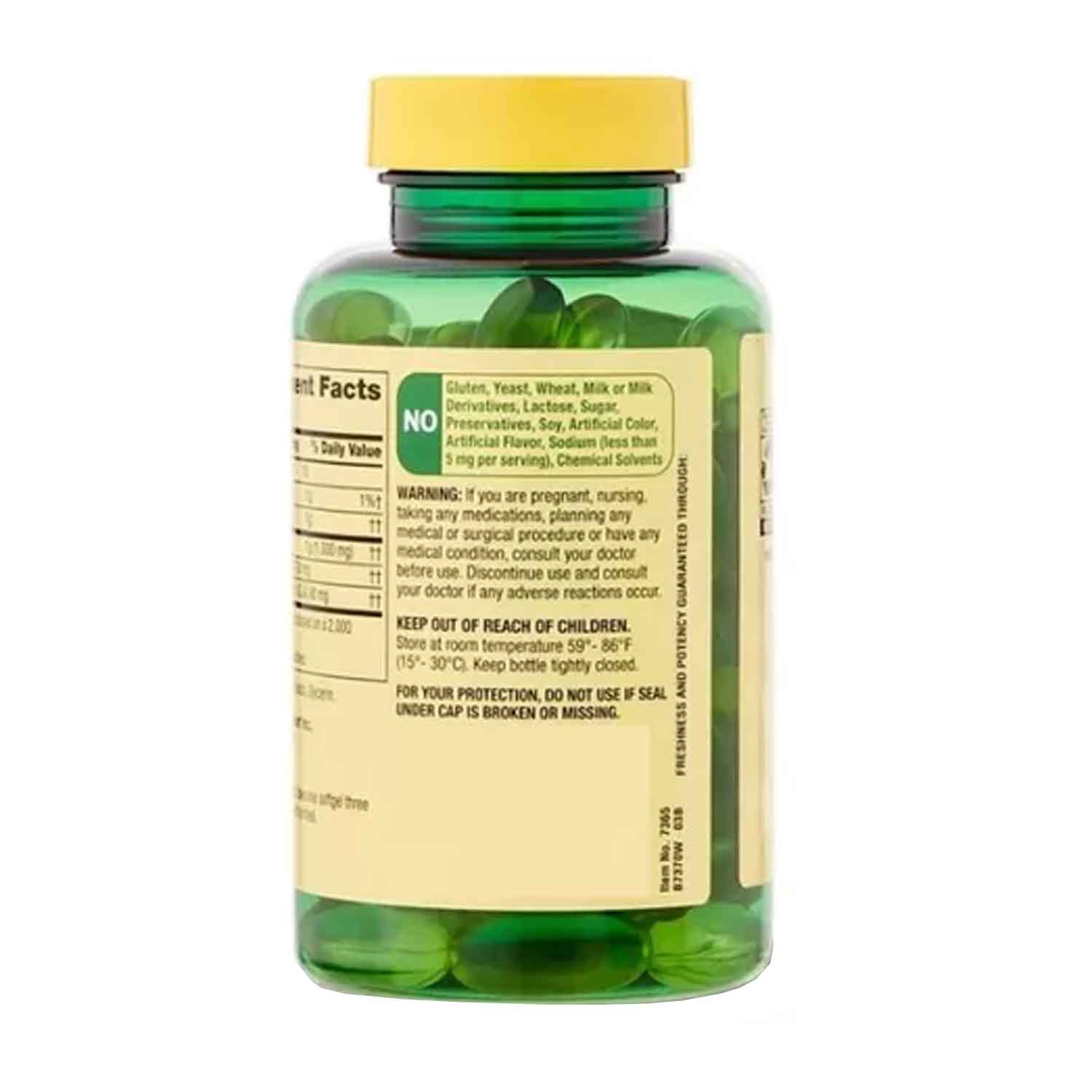 Foto 4 | Aceite de Onagra 1000mg Spring Valley 75 Softgels + Omega 6
