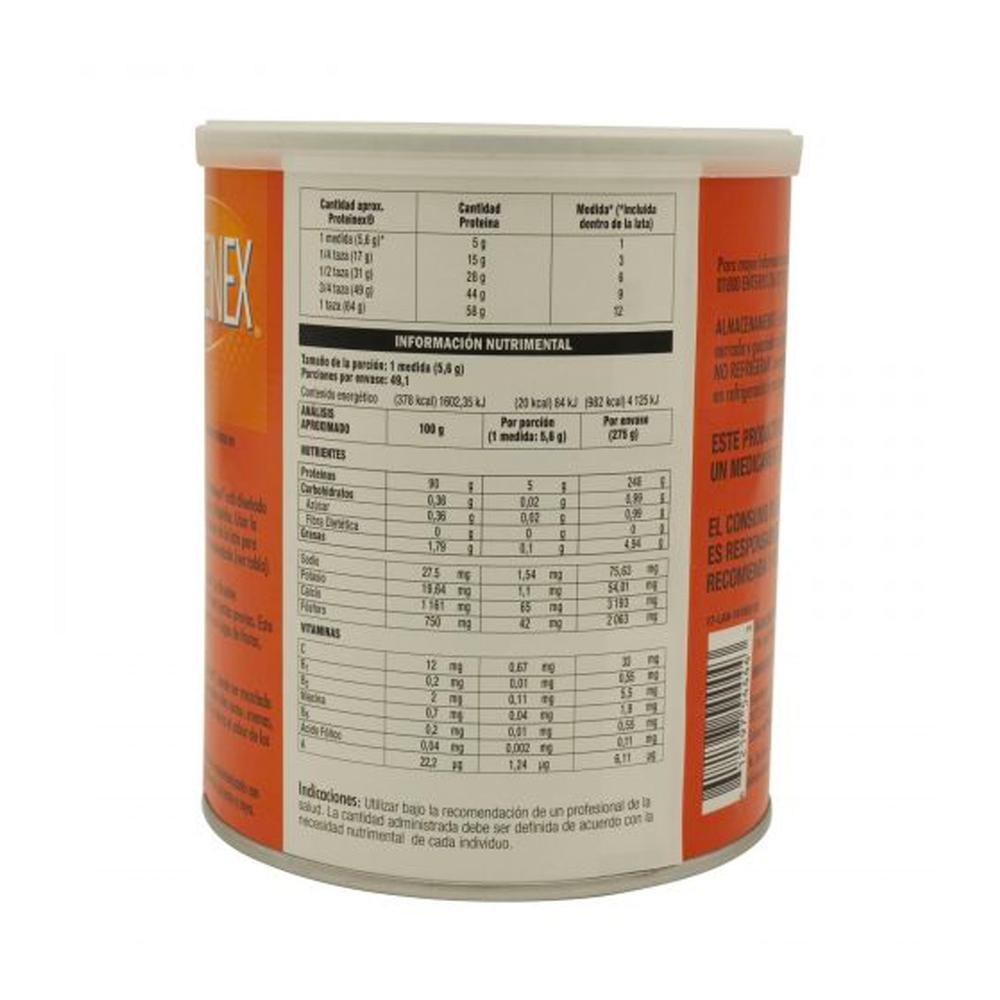 Foto 4 pulgar | Suplemento Proteinex Caseinato de Calcio 275 Gr