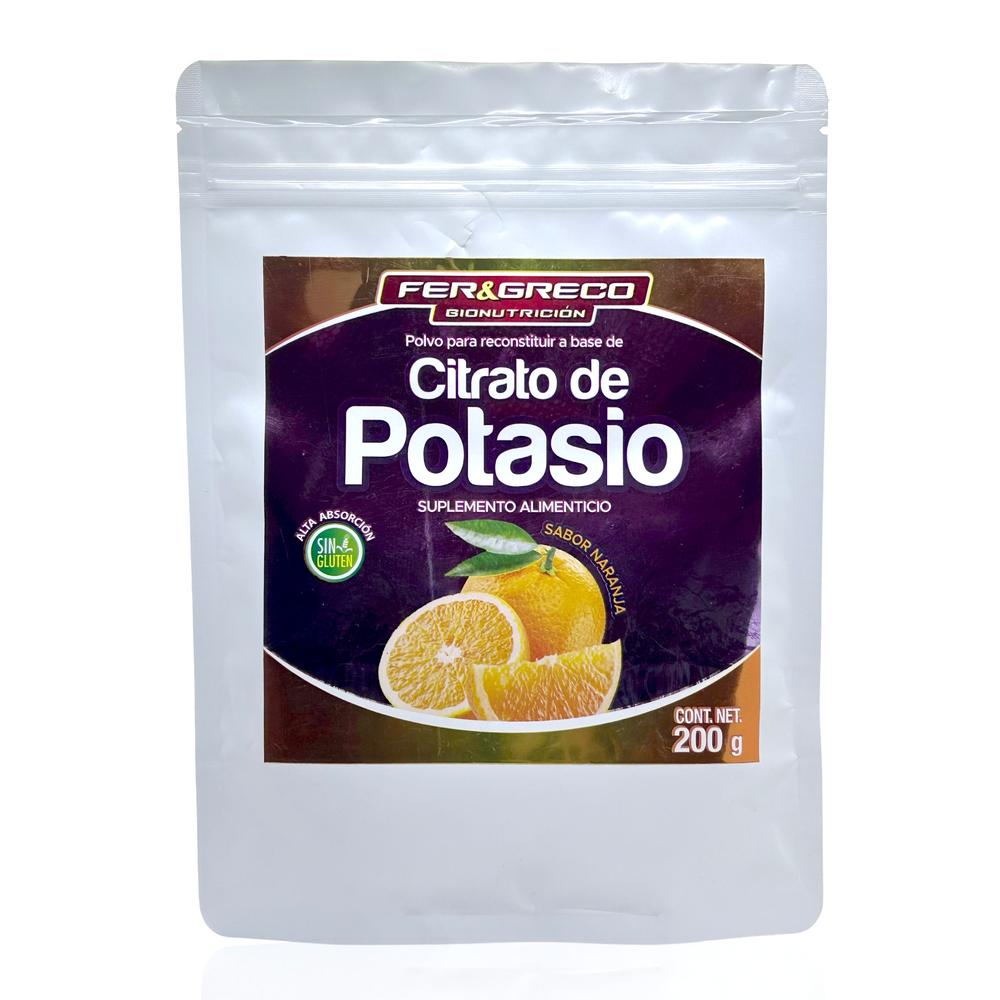Foto 2 pulgar | Citrato de Potasio Fer y Greco Naranja 200 g