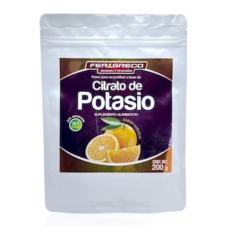 Foto 1 | Citrato de Potasio Fer y Greco Naranja 200 g