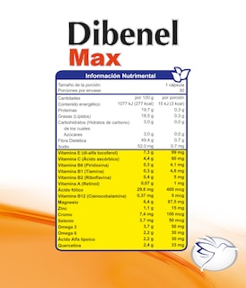 Foto 2 | Dibenel Max Dúo Vitaminas Minerales Quercetina Y Omegas 3 Y 6 Con 30 Cápsulas