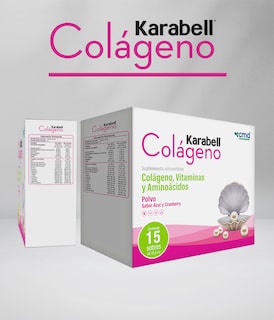 Foto 4 | Karabell Colágeno Dúo Vitaminas Y Aminoácidos Con 15 Sobres