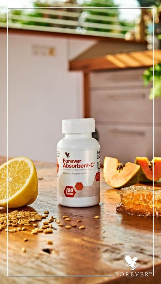 Foto 4 pulgar | Suplemento Forever Absorbent C Suplemento de Vit C Miel y Salvado By Forever Living