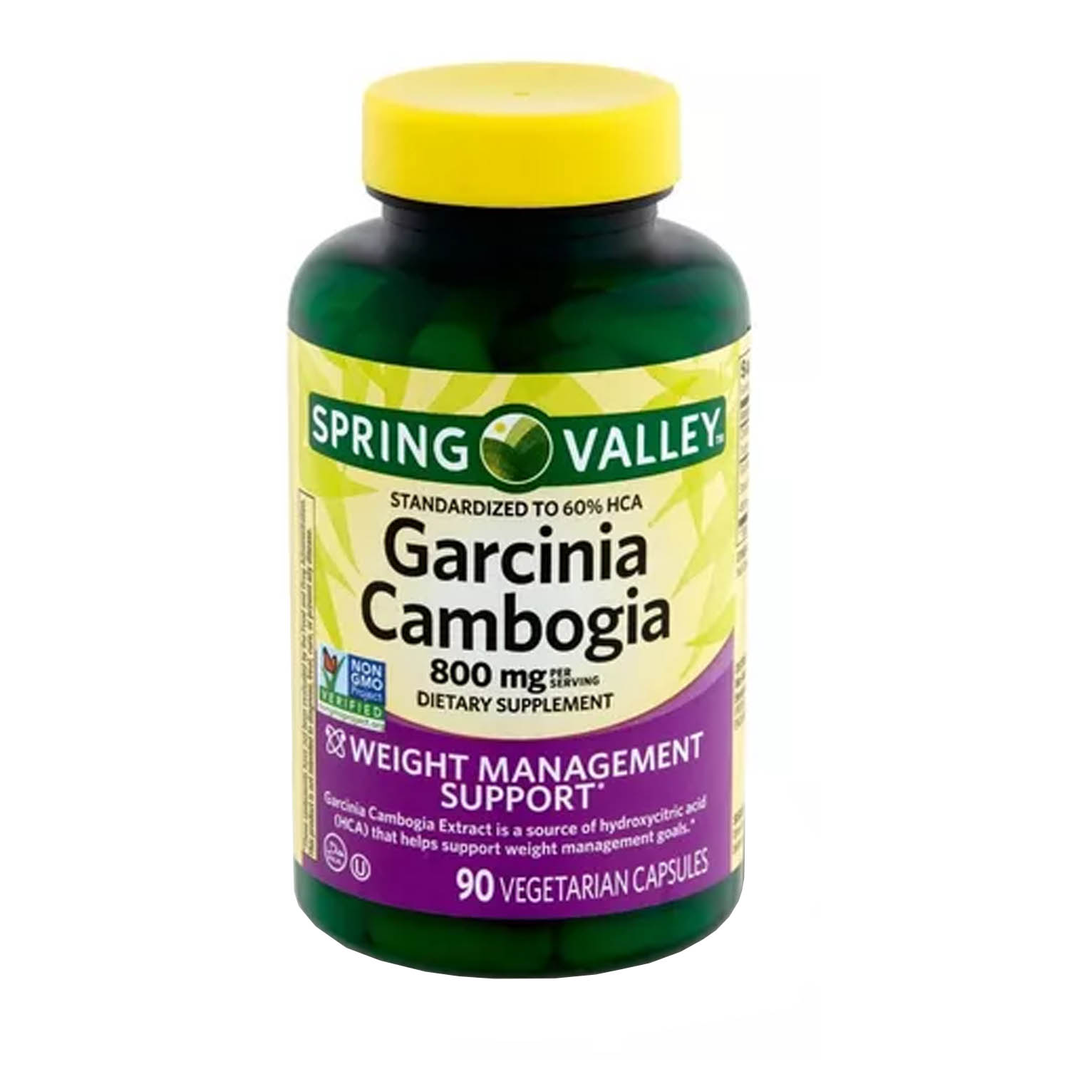Foto 2 pulgar | Garcinia Cambogia 800mg Spring Valley 90 Capsulas