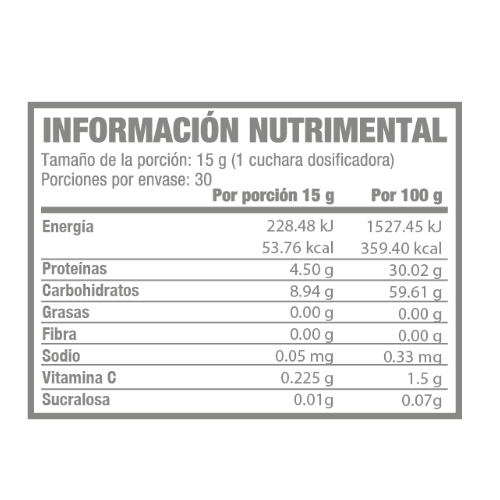 Foto 3 pulgar | Colágeno Hidrolizado en Polvo Life180 Sabor Naranja 450gr 5gr de Colágeno por Porción con 30 Porciones