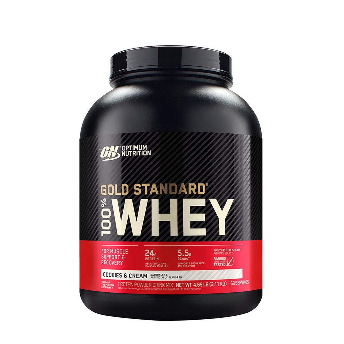 Foto 1 | Proteína 100% Whey Gold Optimum Nutrition Cookies & Cream