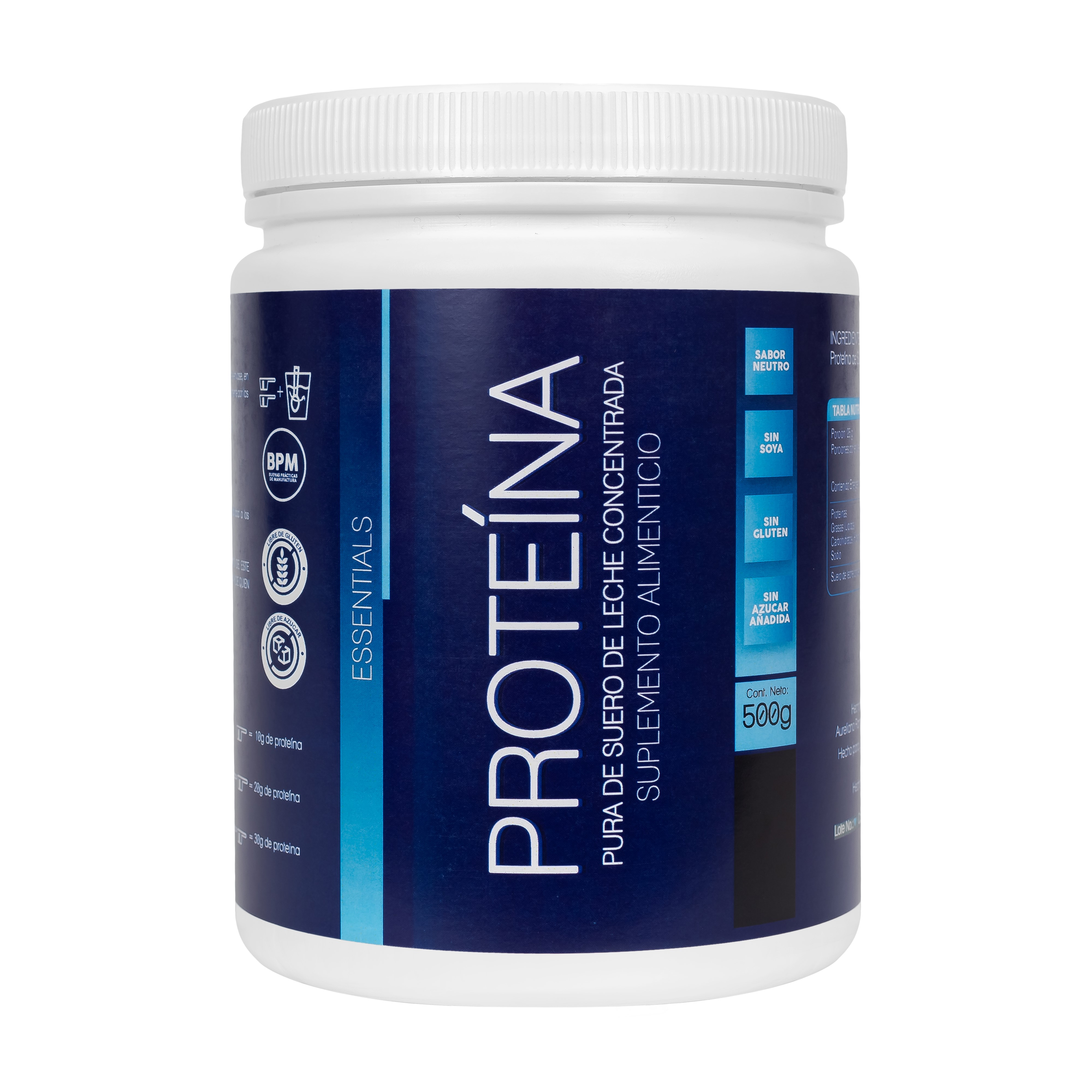 Foto 2 pulgar | Proteína de Suero de Leche NLS Essentials 500 g