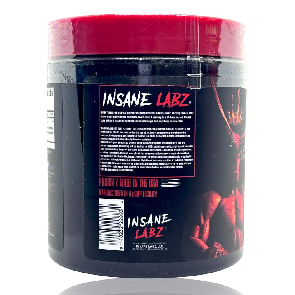 Foto 5 pulgar | Pre Entreno Psychotic Hellboy Insane Labz 35 Servicios Fruit Punch
