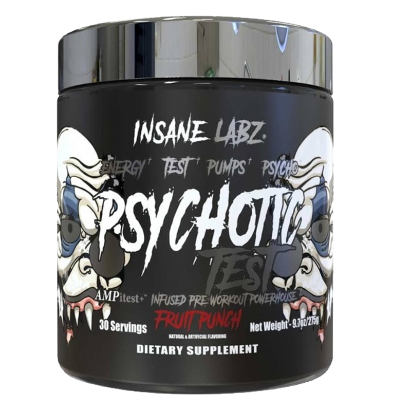 Foto 2 pulgar | Pre Entreno Psychotic Test Insane Labz 30 Servicios Fruit Punch