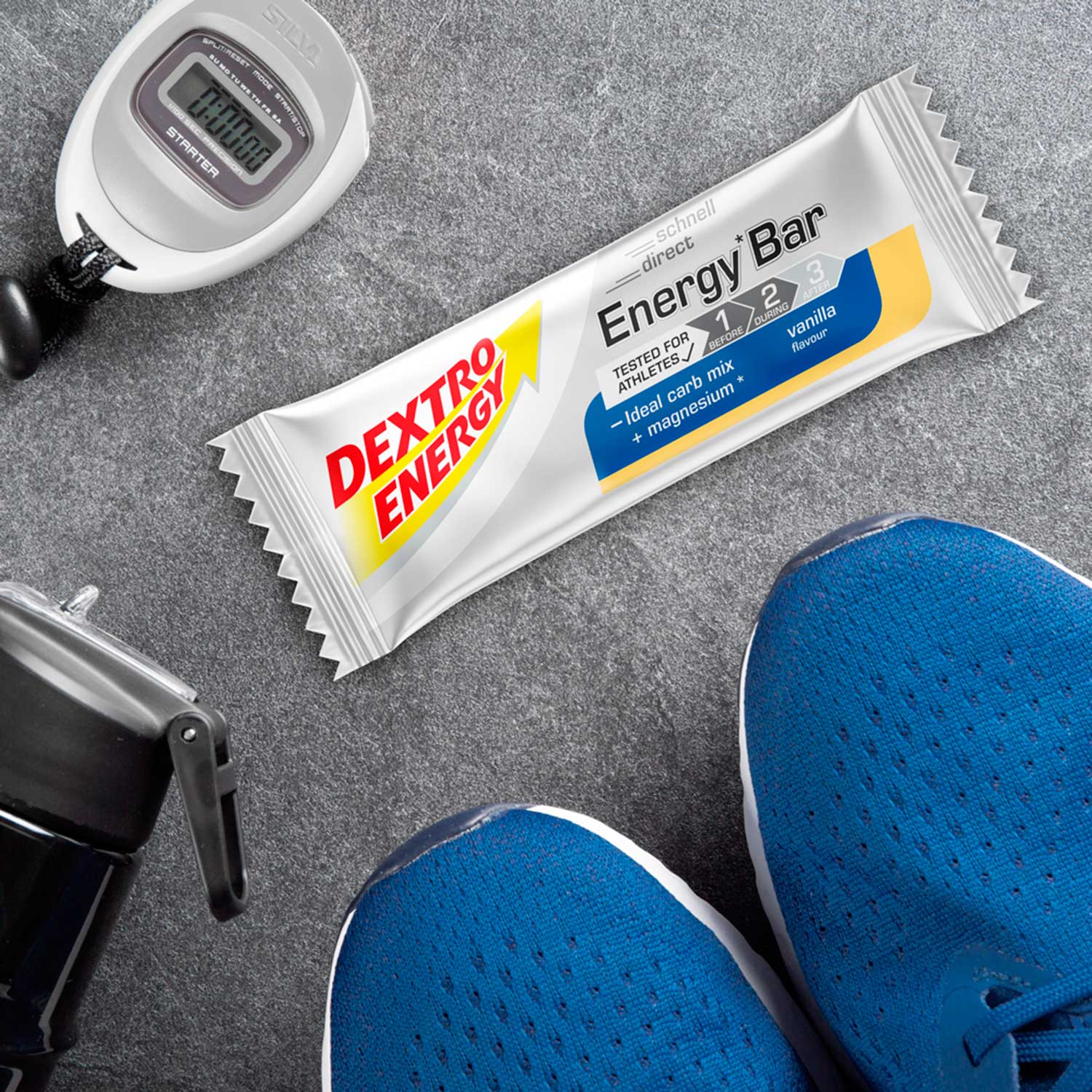 Foto 4 pulgar | Suplemento Deportivo Dextro Energy Energy Bar de 50 g Sabor Vainilla con 24 Piezas
