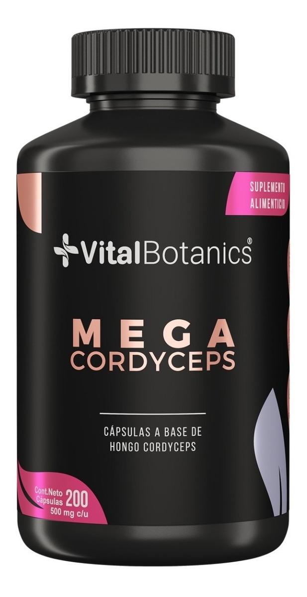 Foto 2 pulgar | Hongo Cordyceps Para Deportistas 200 Caps | Vitalbotanics