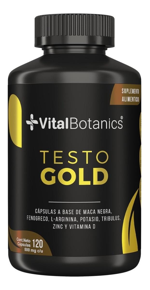Foto 1 | Precursor Testo Gold Con Maca 120 Capsulas | Vitalbotanics