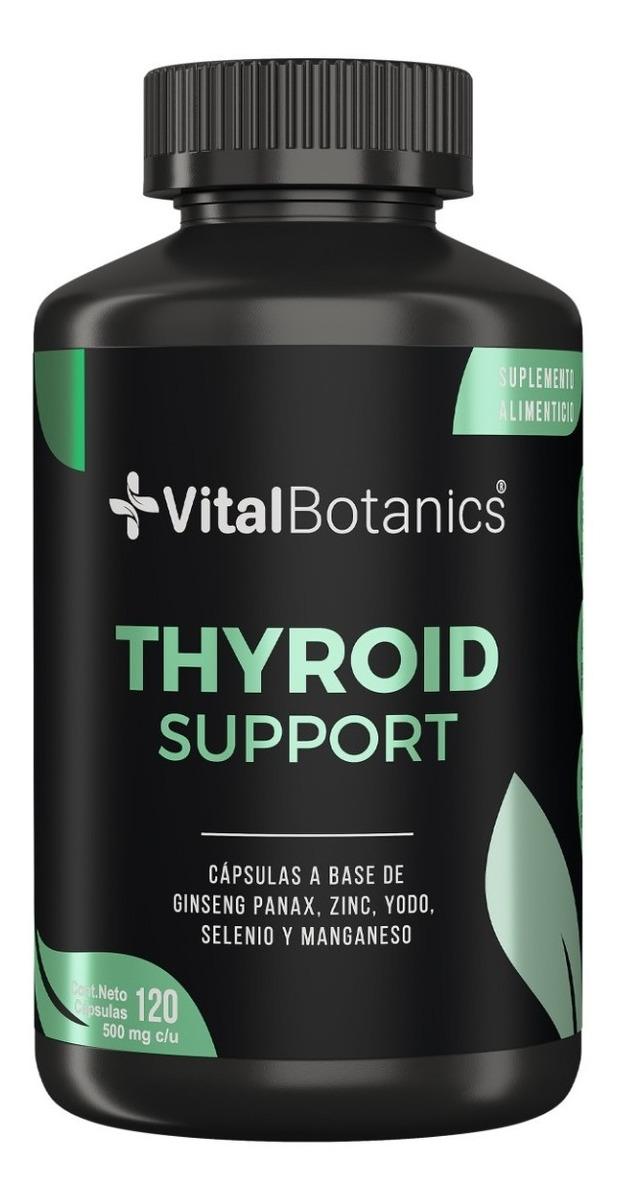 Foto 2 pulgar | Thyroid Support | Soporte Tiroides 120 Caps | Vitalbotanics