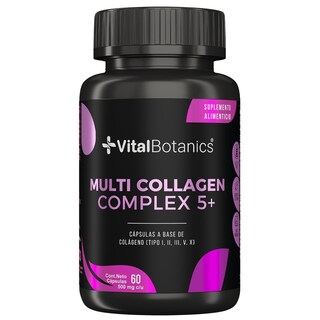 Foto 1 | Multi Collagen Complex 5+ | 60 Capsulas | Suplemento Alimenticio A Base Colageno Y Vitamina B12.