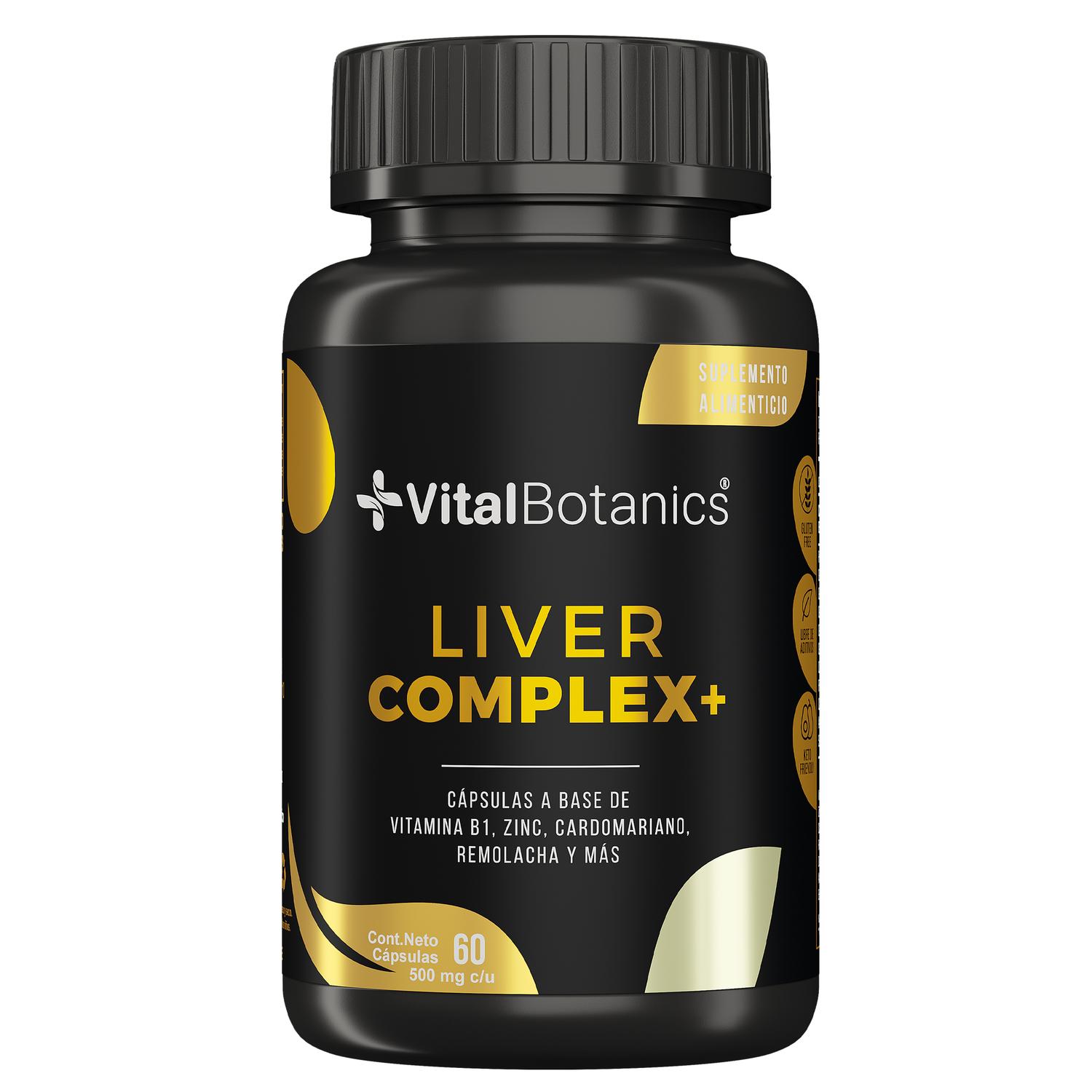 Foto 2 pulgar | Liver Complex + Multi Collagen Complex 5 | 60 Capsulas | Suplemento Alimenticio- Multivitaminico.