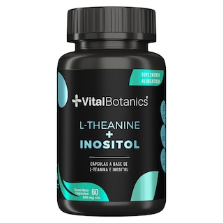 Foto 1 | L-theanine + Inositol |60 Capsulas| Suplemento Alimenticio A Base De L Teanina E E Inositol.