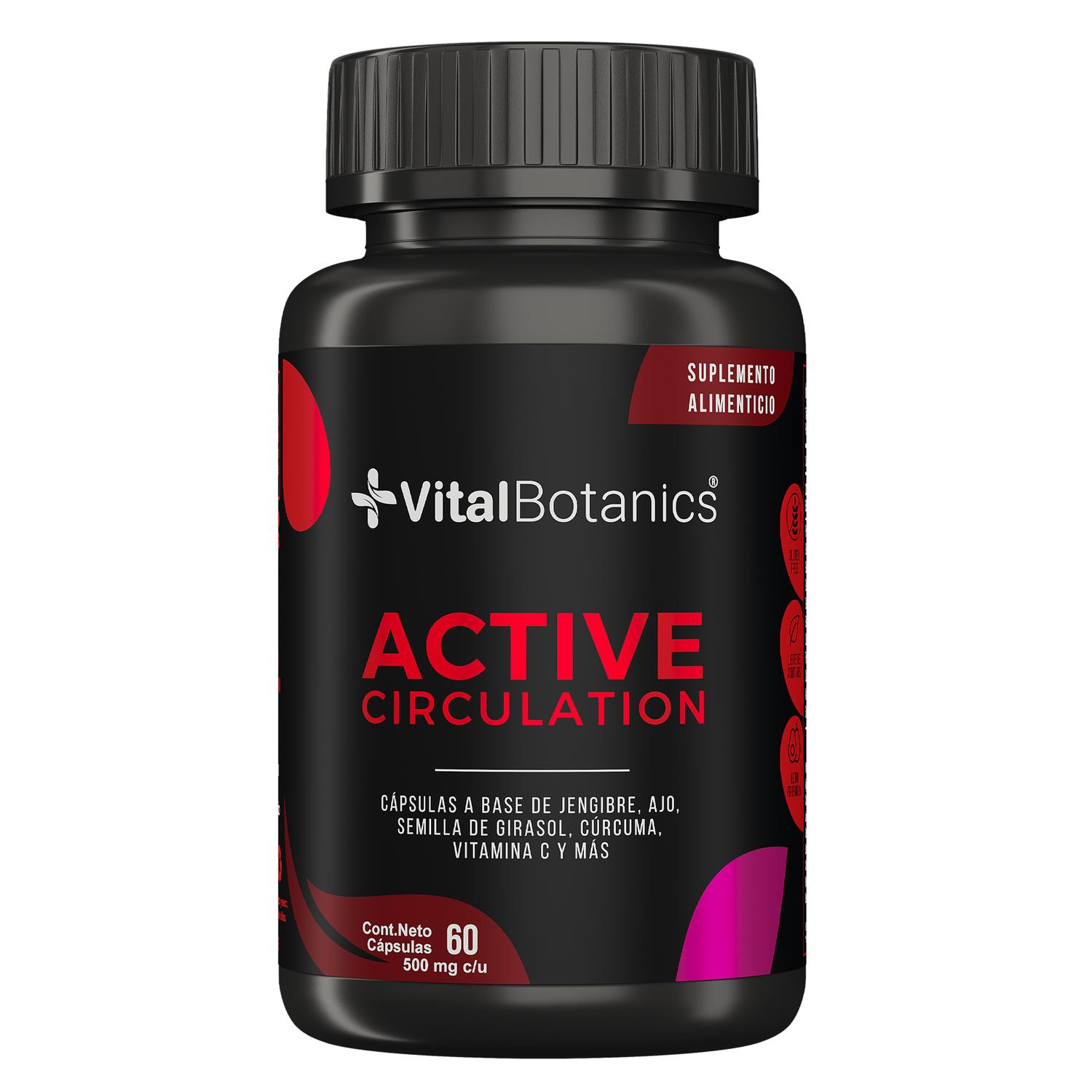 Foto 1 | Active Circulation 60 Capsulas suplemento Multivitamínico